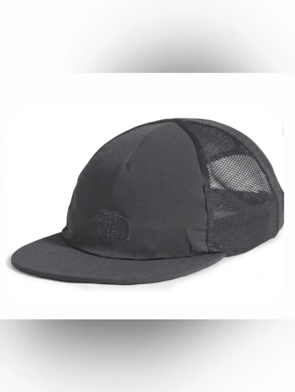 NEW! The North Face class V Asphalt Grey Mesh Back 5-Panel Cap NWT OSFM